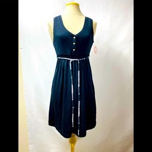 SO Women's Size Medium Black Sleeveless  Knee-length  Summer Dress NWT